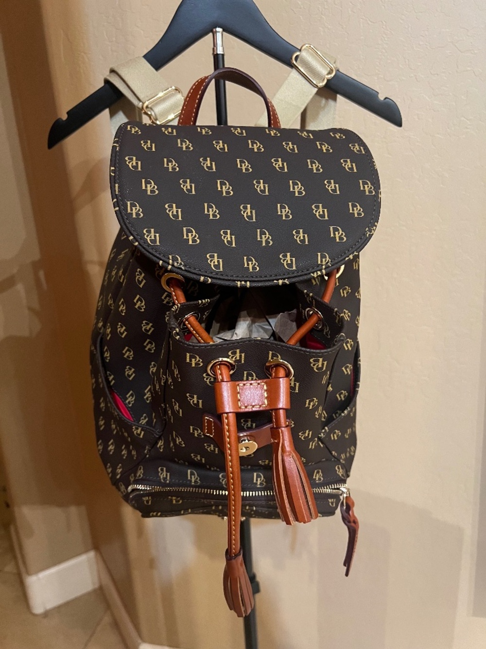 Dooney Bourke large classic backpack NEW